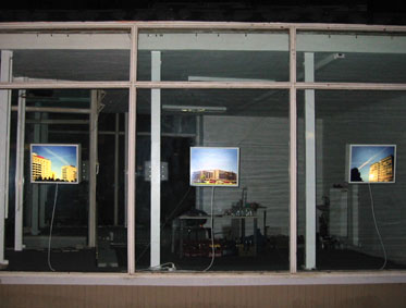 installation view / aggregat, Berlin (2003)